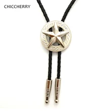 Золотой, серебряный, Техасский, Рейнджер, звезда, родео, Боло, галстук для мужчин, новинка, галстуки, ручная работа, западный ковбой, бола, галстук, индийский, мужские аксессуары