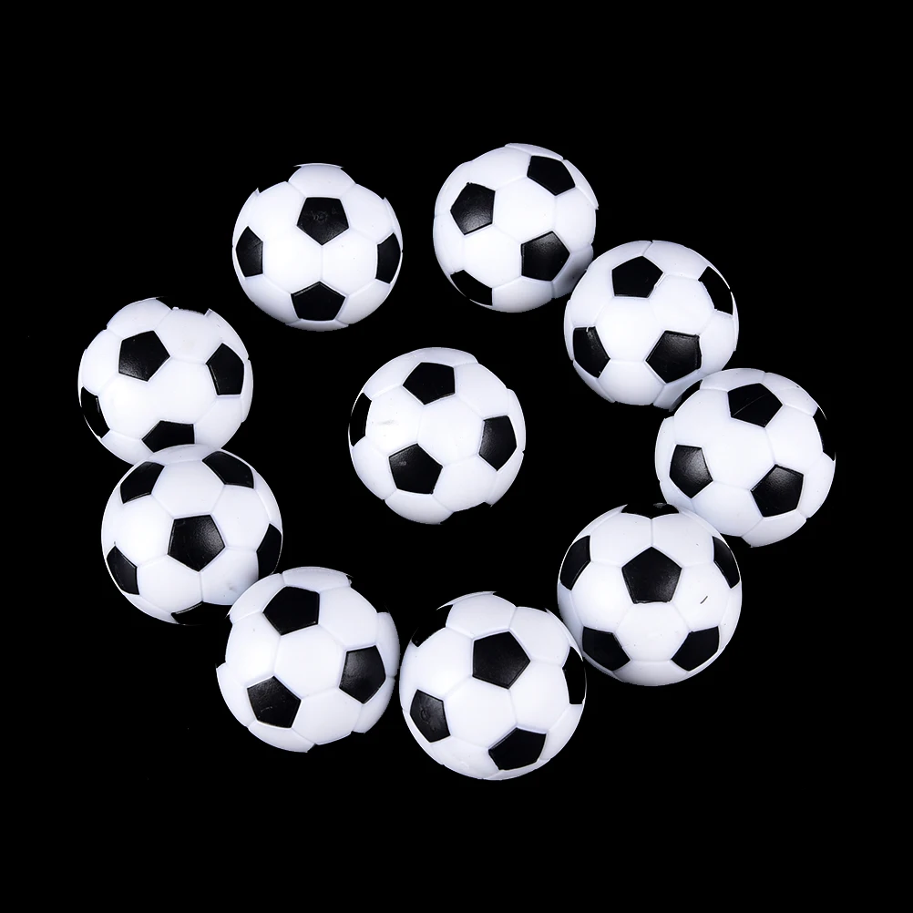 

10PCS 32mm Plastic Foosball Table Football Soccer Ball Football Fussball Sport Gifts Round Indoor Games