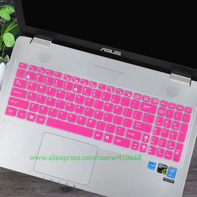 Силиконовый чехол для клавиатуры ноутбука Asus N53S N53JG N53JQ N53SV N53SM N53SN N53JF N53JN 15 6 дюйма |