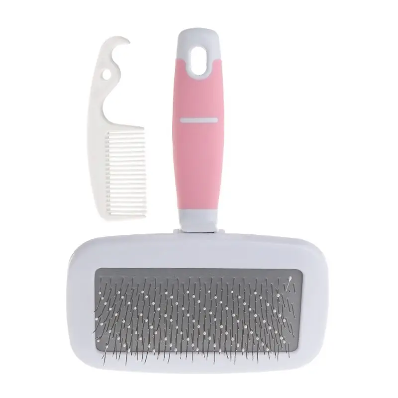 Pet Grooming Comb Shedding Hair Flea Lice Remove Brush Cleaning Dog Cat Supplies