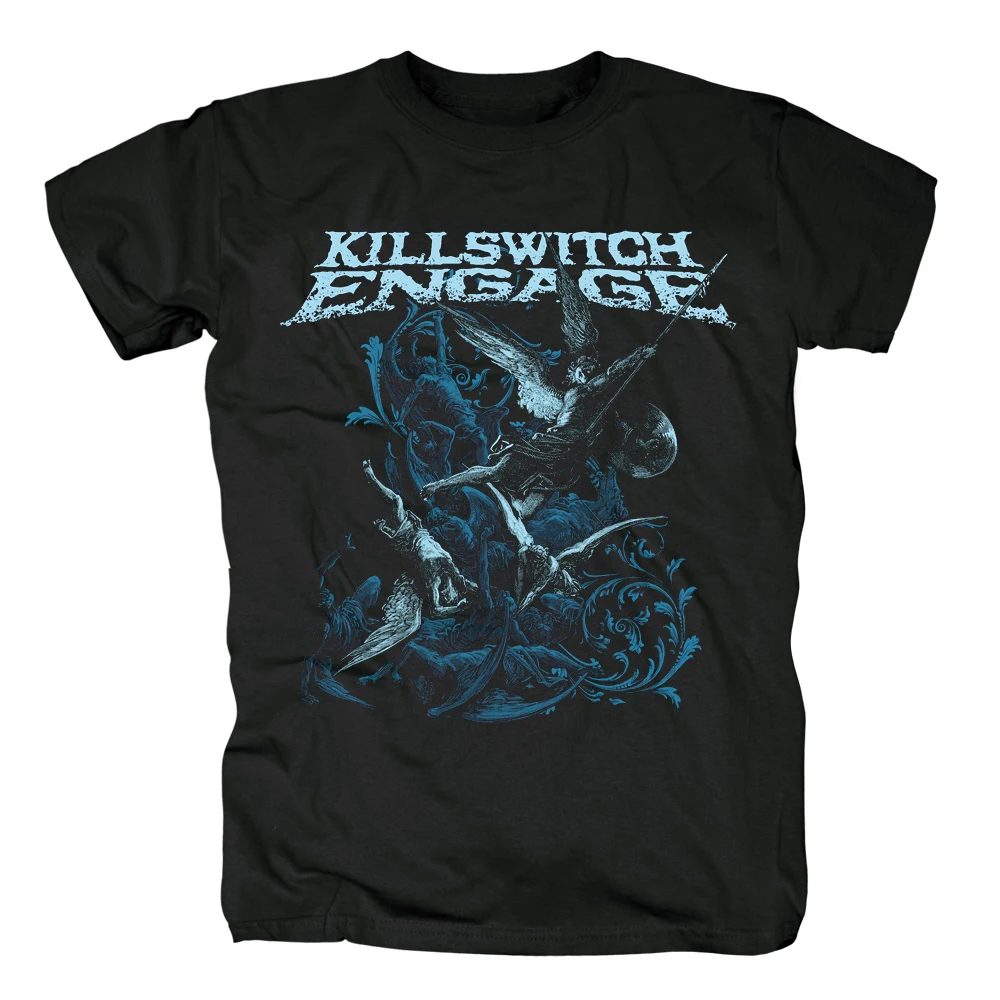 

Bloodhoof Free shipping Killswitch Engage ROCK METAL HARDCORE BLACK new T-SHIRT Asian Size