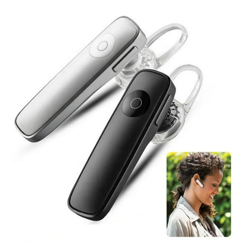 

M165 Bluetooth 4.1 Headset Ultralight Wireless Earphone Hands-free Earloop Earbuds Sports Music Earpieces IOS Android