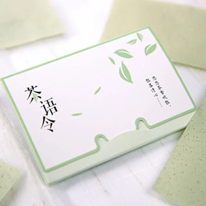 

500sheets/pack Tissue Papers Green Tea Smell Makeup Cleansing Oil Absorbing Face Paper Absorb Blotting Facial Cleanser Face Tool