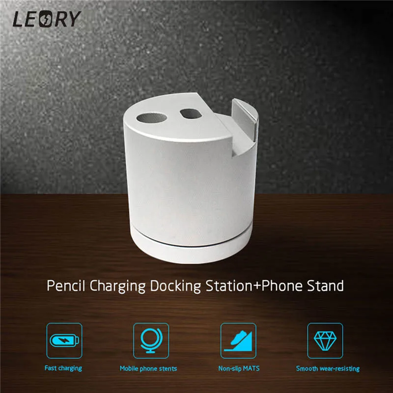 Aluminum Desktop Charger Charging Base Dock Station Stand Holder Mobile Phone Holder For Apple