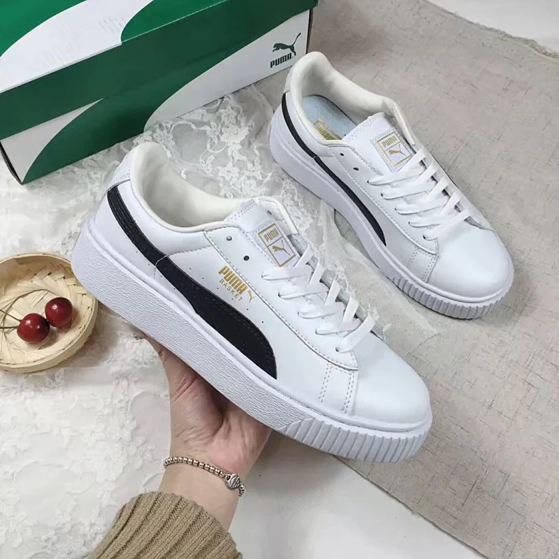 2018 Оригинал PUMA Для женщин FENTY x Ремешок на щиколотке кроссовки бадминтон обувь