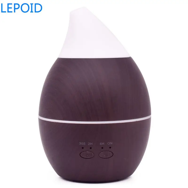 

LEPOID Aroma Air Diffuser USB Wood Ultrasonic Humidifier For Home LED Electric Essential Oil Aromatherapy Cool Mist Maker 300ml