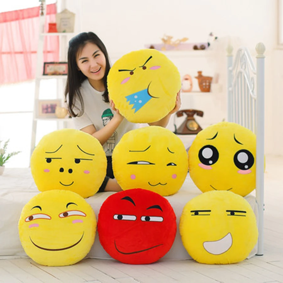 Emoticone En Peluche Emoji Oreiller Pelucias Anime Filles Cadeaux D Anniversaire Emoji Oreiller Coussin Decoration Decoratif Oreillers 70c04 Aliexpress