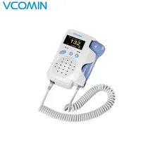 Vcomin Fetal Doppler hand-hold Pocket portable sound Baby heart pregnancy Ultrasound fetal doppler Detector machine monitor hire