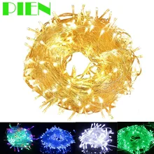 New Year decoration gerlyanda 10m 20m 30m LED String Light navidad for Christmas White RGB 110V 220V with 8 modes Free shipping