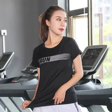 GXQIL размера плюс, спортивный топ для спортзала, женский топ для тренировок, сухой крой, топы для женщин, большой размер, дышащая футболка для бега, черная, белая, для фитнеса