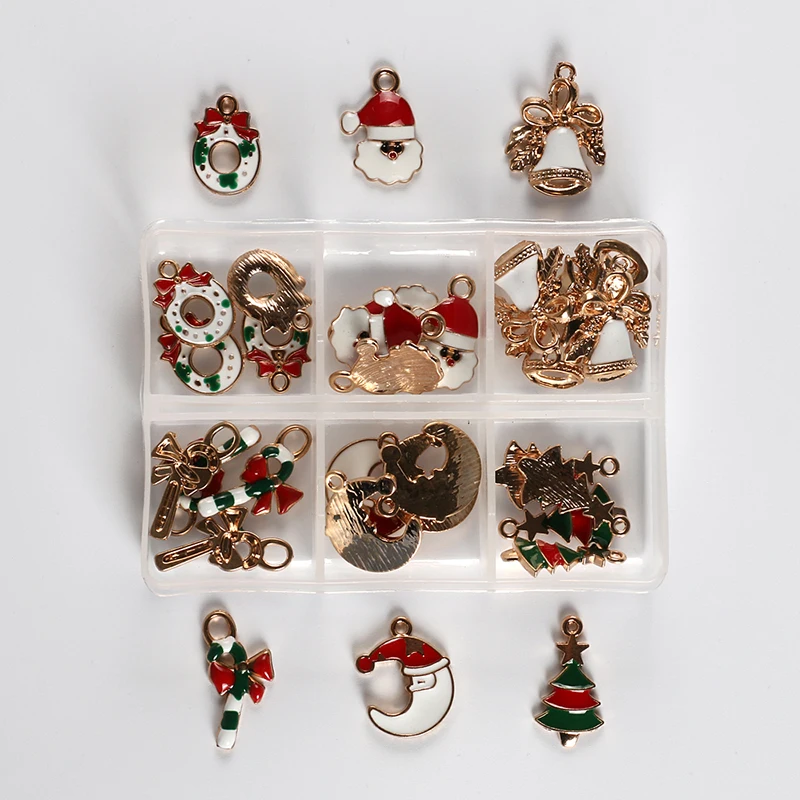 30pcsbox christmas tree oil pumpkin charms diy metal necklace jewelry accessories santa claus small bell cane in charms from jewelry accessories on - Small Metal Christmas Tree 30pcsbox christmas tree oil pumpkin charms diy metal necklace jewelry accessories santa claus small bell cane in charms from jewelry accessories on - Small Metal Christmas Tree