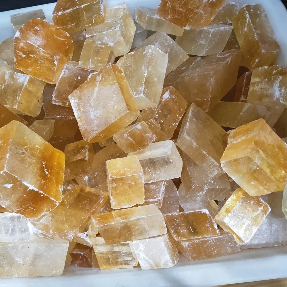 70g كريستال حجر الكالسيت الكوارتز الحجر المعين الخام عينة الطبيعي الأصفر Calcspar الأحجار الكريمة شفاء 1 قطعة Stones Aliexpress