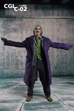 1:6 male Figure accessories Batman JOKER Heath Ledger suit for 12″ Action figure doll,not include body;head;weapon and other