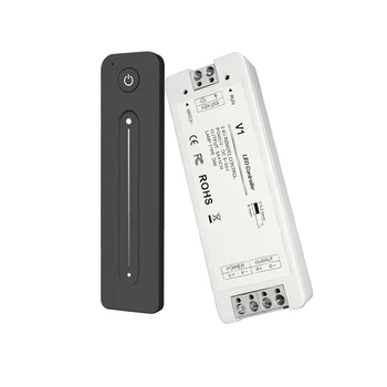 

New Led Dimmer Controller 12V RF Dimmer Wireless remote DC5-36V CV Constant Voltage Receiver Led 5050 3528 Strip Dimming V1+R11
