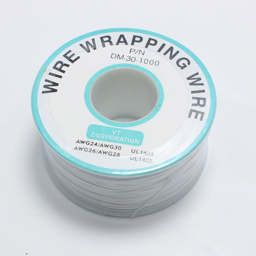 EClyxun 20 метров Высокое качество 30awg ok line 0 56 мм провод для обмотки электрических