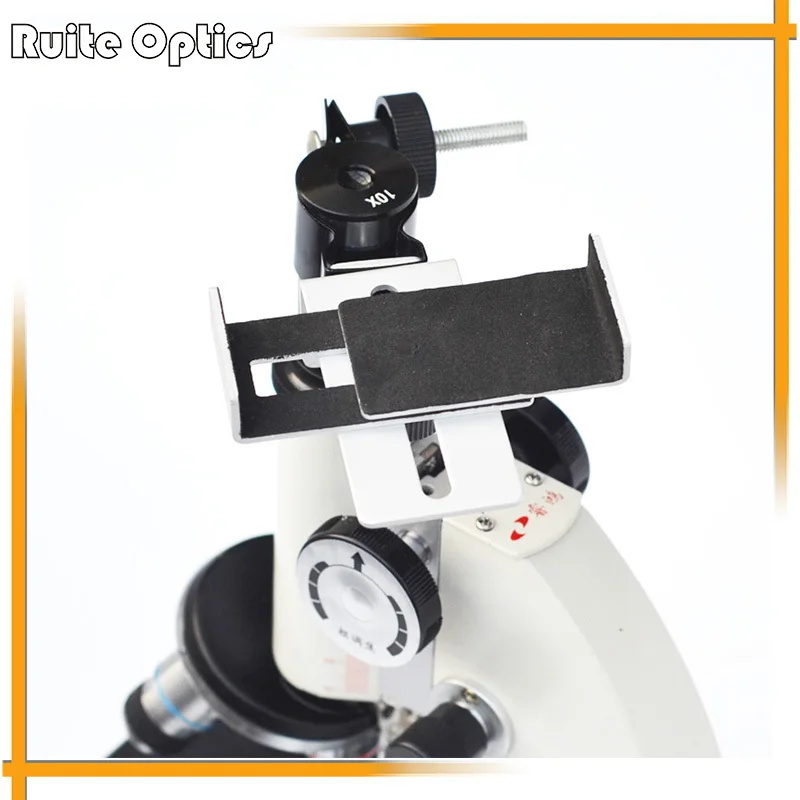 Adjustable Universal Mobile Phone Clip Telescope Mount for Microscope Telescope Spotting Scope Eyepiece
