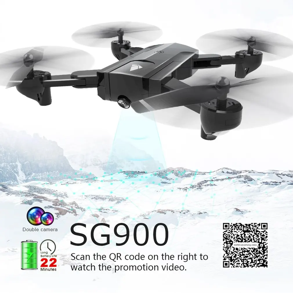 SG900-S SG900 gps Дрон с камерой HD 720P Профессиональный FPV Wifi RC дроны авто возврат Дрон RC Квадрокоптер Вертолет VS F11 X5