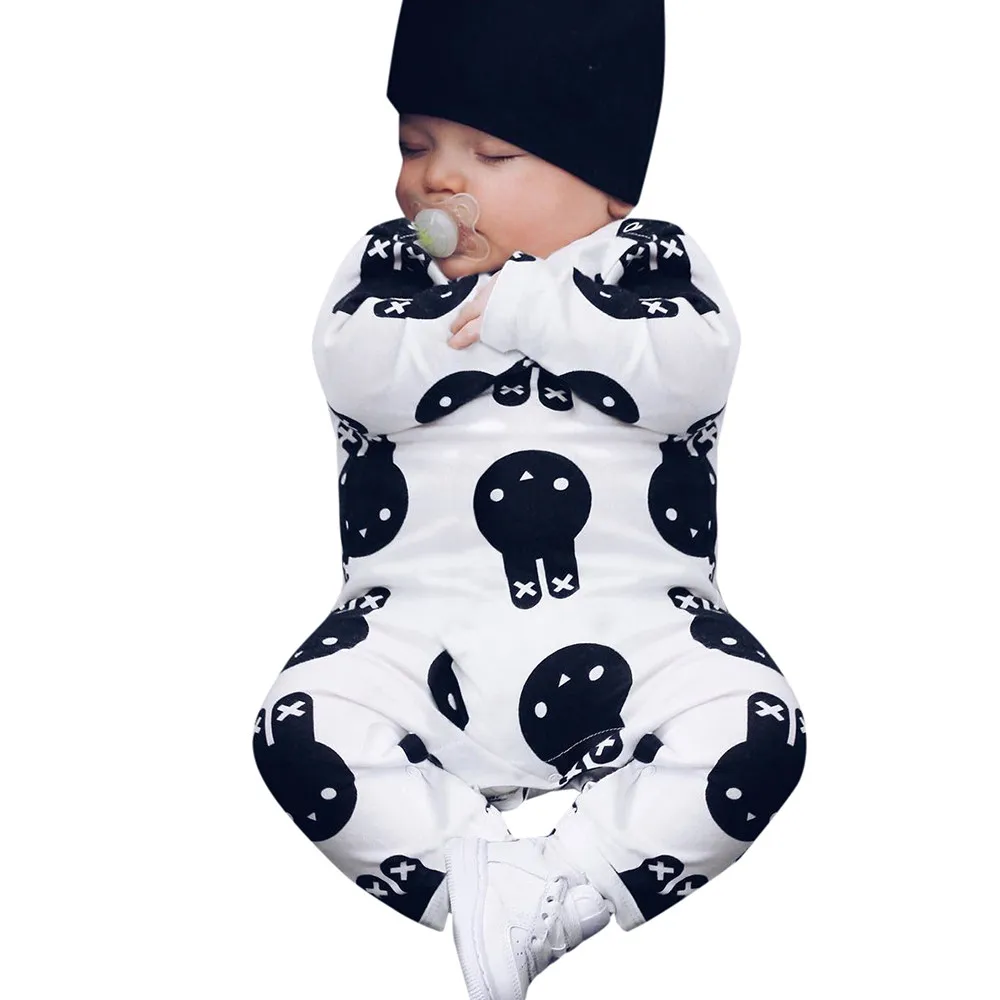Высококачественная Милая одежда из хлопка с кроликом для новорожденных мальчиков и девочек; комбинезон; зимний теплый комбинезон; roupa infantil; низкая цена