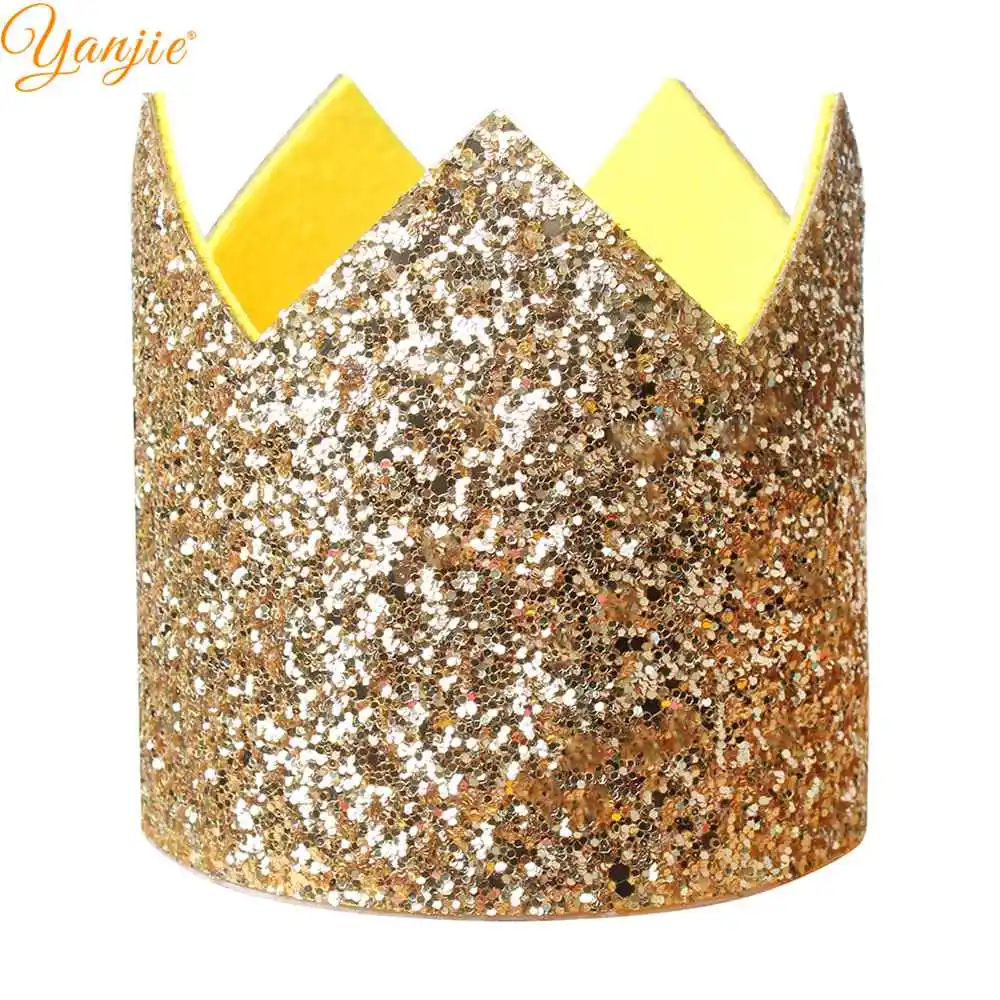 

2019 Hot-sale Kids Girl Birthday Party Hat Decorations Unfinished DIY Hair Accessories For Women Hairband Princess Queen Crown