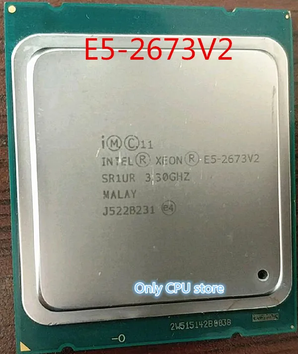 

Original Intel Xeon CPU E5-2673V2 3.30GHz 8-core 25MB LGA2011 E5 2673V2 Processor E5-2673 V2