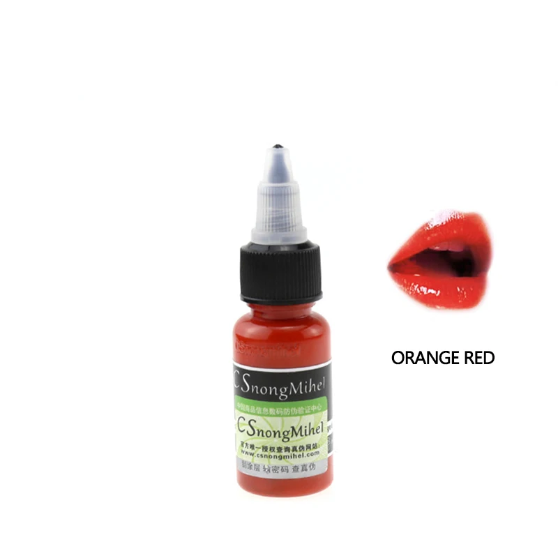 15ml/Bottle CS Micro Pigment Cosmetic Color Permanent Makeup Tattoo Ink