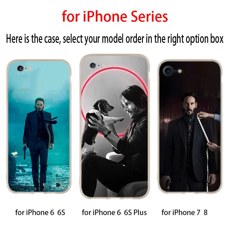 Новый чехол John Wick для iphone XS 11 Pro Max XR X 10 чехлы телефонов 7 8 plus 6s 5 4s|Бамперы| |
