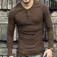 2016 Autumn New all saints t shirt Men s Long Sleeved T shirt Bottoming Korean
