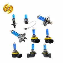 flytop Super White Halogen Bulb H1 H3 H4 H7 H8 H9 H11 9005 HB3 9006 HB4