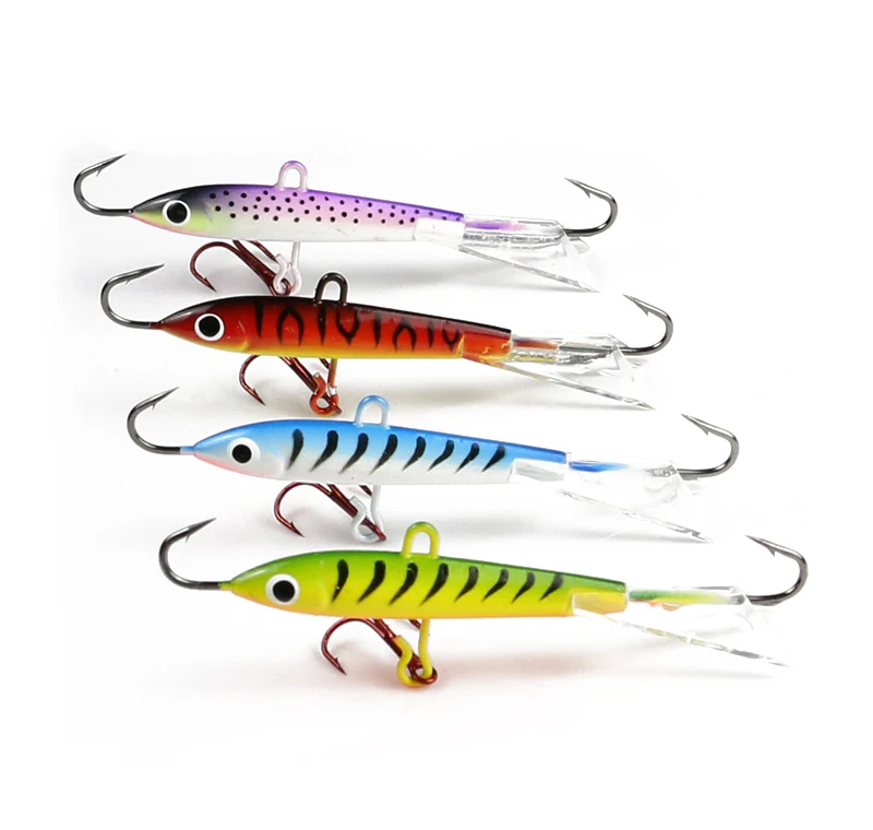 Buy 4pcs Vertical Jigging Lures 82mm 17.4g Winter Ice