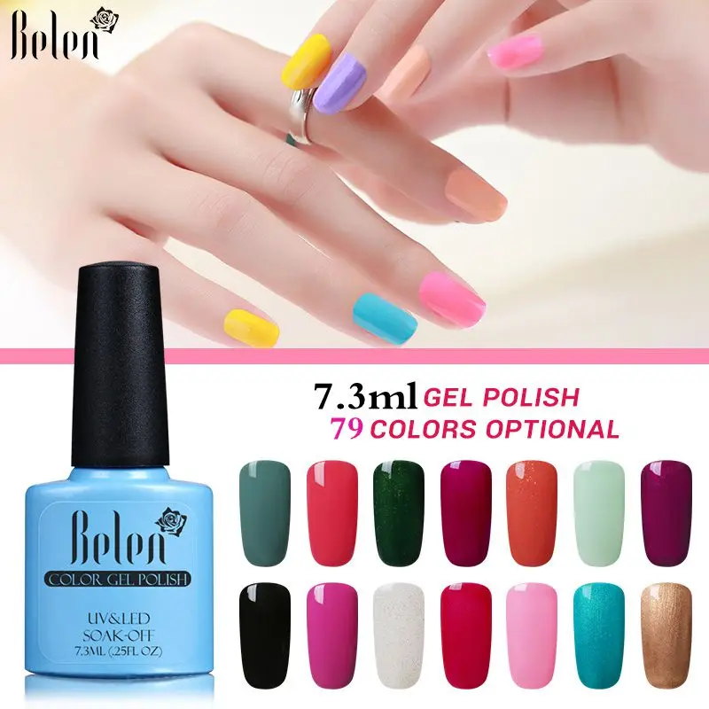 Belen LED UV Gel Nail Polish Primer Nail Soak Off Liquid