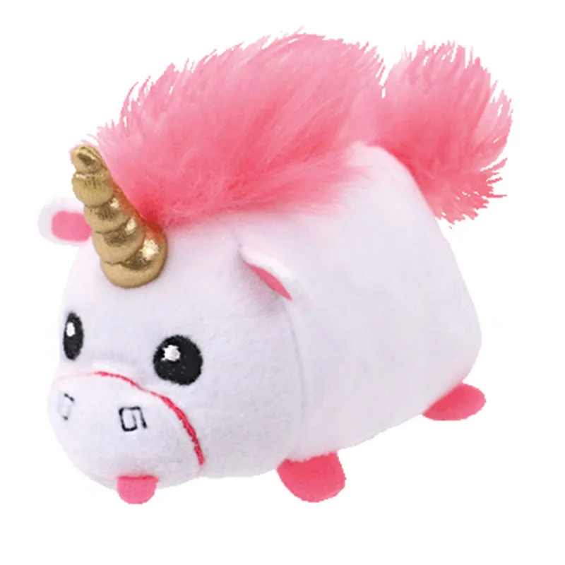 10cm Mini Teeny Tys Ty Plush Toys Beanie Boos Big Eyes Fox Unicorn Bunny Dragon Pocket Tsum Candy Pig Stuffed Doll Ty Kids Gift