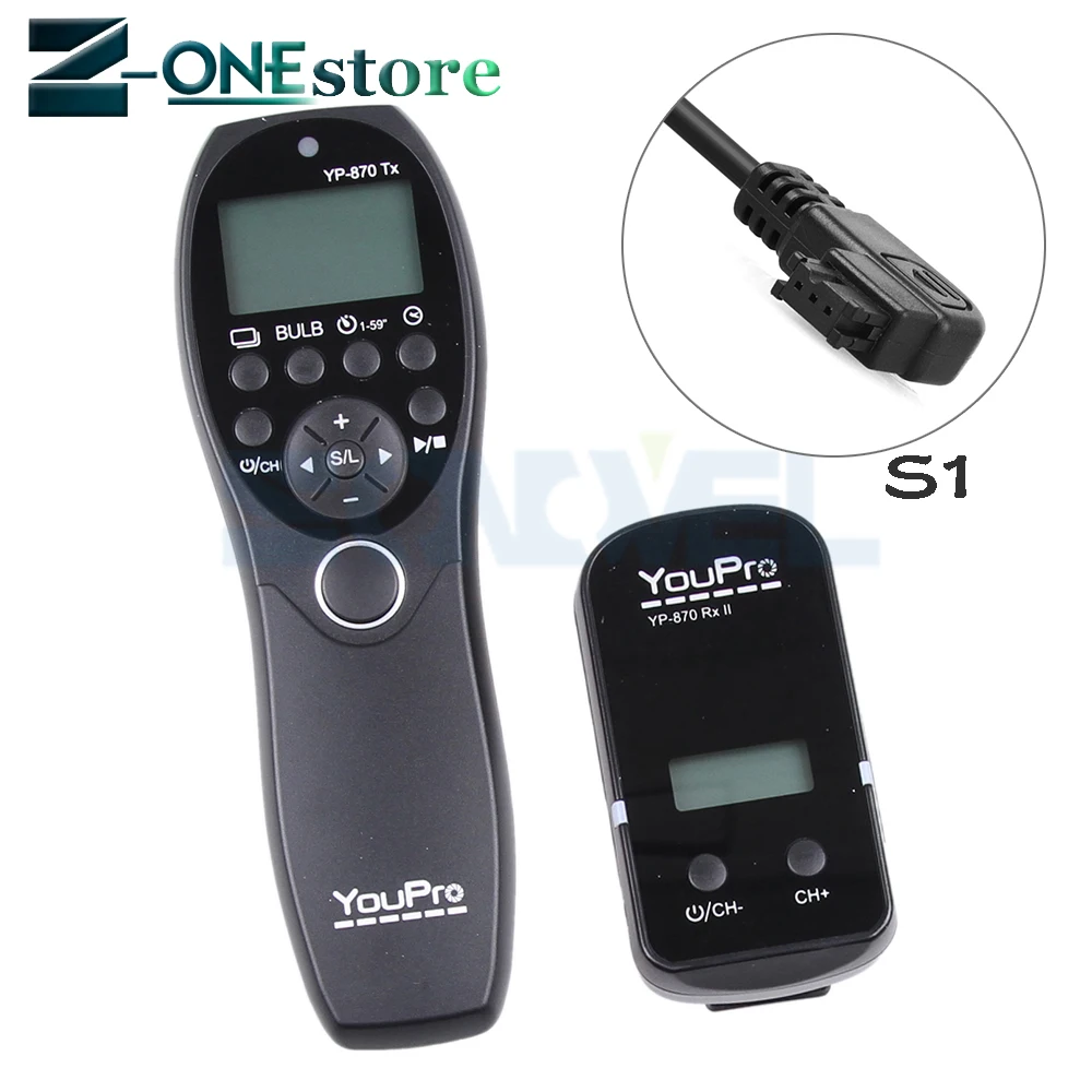 YouPro YP-870 II S1 Беспроводной пульт дистанционного управления с таймером затвора для