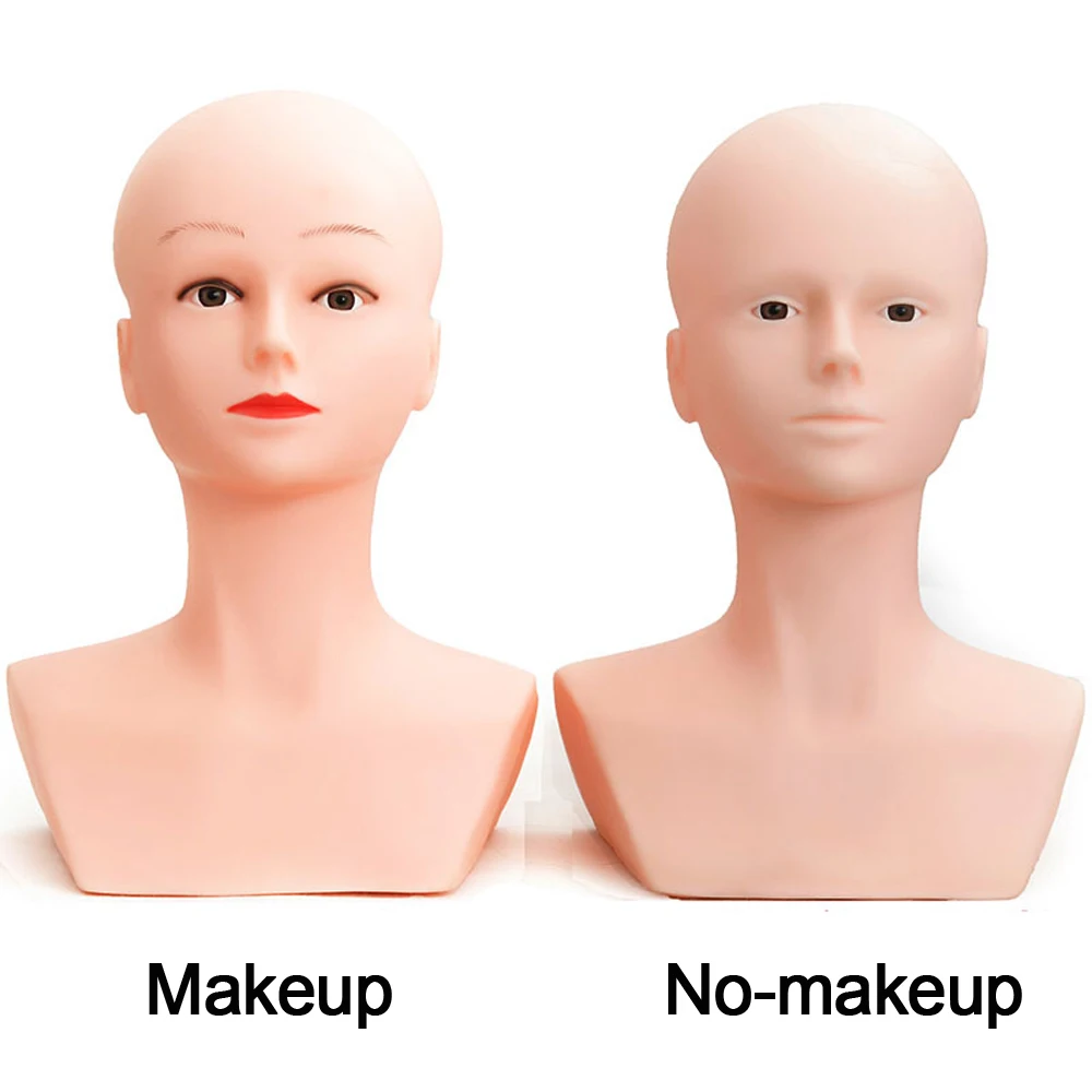 

Female Mannequin Head Bust Sale For Wig Jewelry And Hat Display Soft Material Makeup Model Head