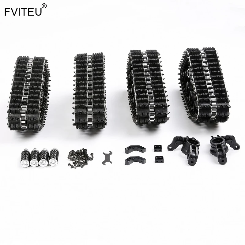 FVITEU металлические шины для снегохода Набор для 1/5 Losi 5ive T ROVAN LT KM X2