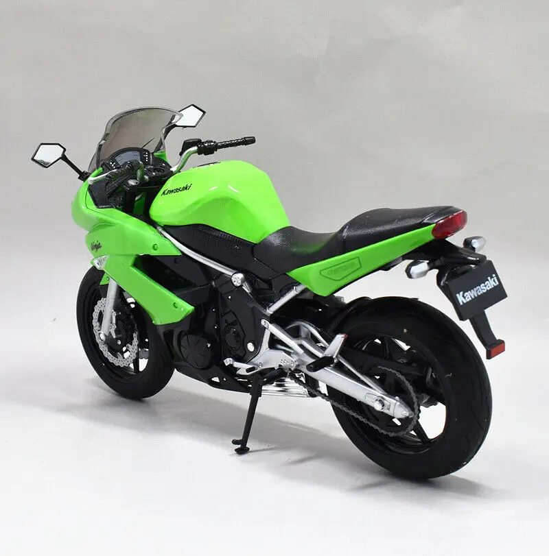 Welly 1:10 Kawasaki Ninja 650R литой мотоцикл велосипед Модель игрушки в коробке