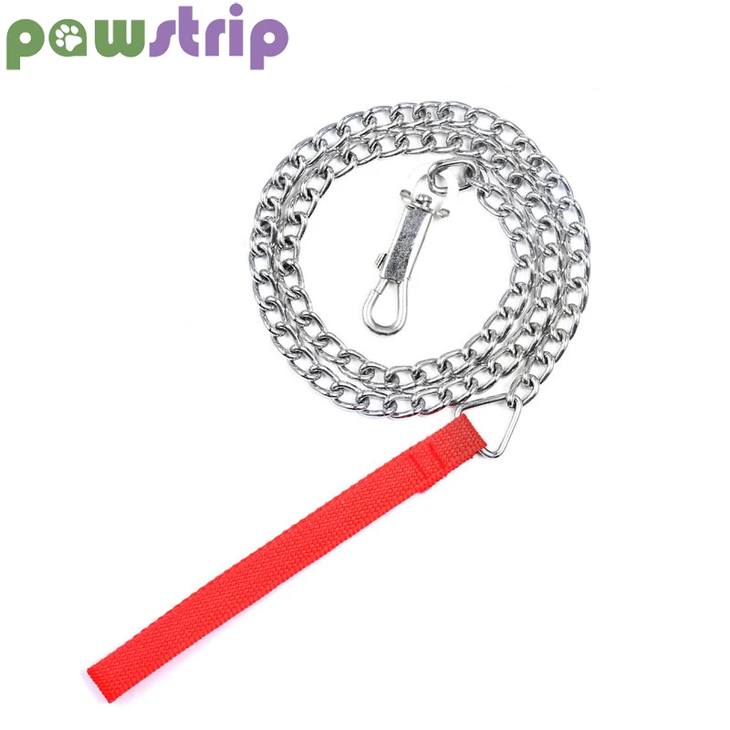 pawstrip 6 Size Pet Dog Leash Chain 120cm Long Nylon Handle Small Dog