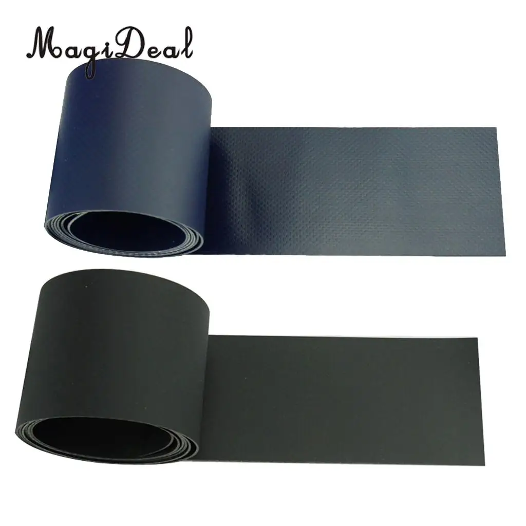 Count 2 Rolls PVC Durable Repair Patch Material Patches Sticker for Inflatable Boat Air Beds Kayak Swimming Ring Fixing 