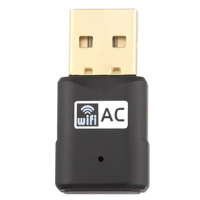 Беспроводной адаптер Wi-Fi USB 600 Мбит/с AC600 2,4 ГГц 5 ГГц 802.11b/n/g/ac WiFi Антенна ПК мини-компьютер сетевой картоприемник двухдиапазонный