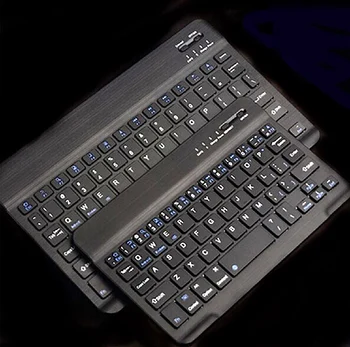 

Quiet Slim Keyboard Universal 10 inches for iPad Galaxy Tabs IOS&Android Windows Tablets/Desktop/Laptop Mini Bluetooth Wireless