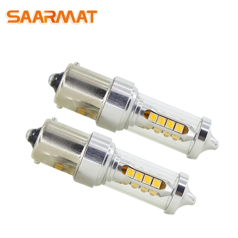 2 x Led canbus 1156 задние фонари P21W BA15S Габаритные огни не ошибка DRL нет Hyper мигает
