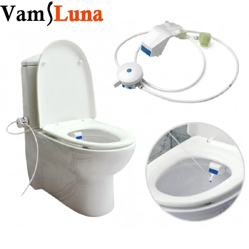 Non Electric Mechanical Bidet Small Water Spray For Toilet Seat