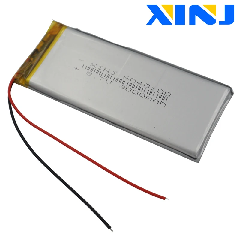 XINJ 3,7 V 3000 mAh литий-полимерный аккумулятор Li Po 6040100 для gps power bank электронная книга PDA MID плеер устройство DVD IPTV планшетный ПК MP5