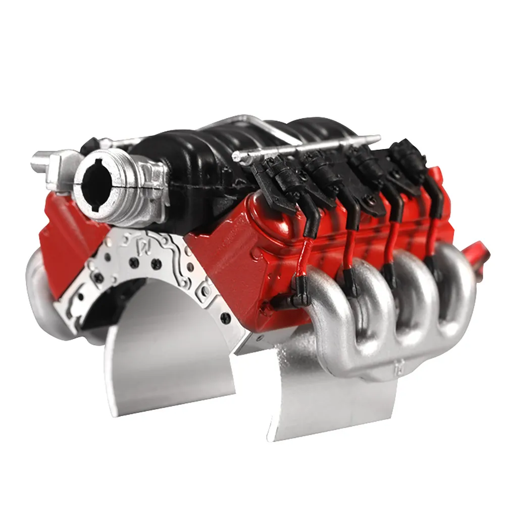 

Simulate LS3 V8 6.2L Engine Radiator Fan For 1/10 RC Crawler Car TRX4,SCX10,SCX 10II Defender Bronco For DJC-0641 Parts