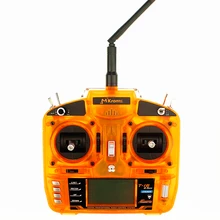 Coolhobby T-i6 Orange 2.4GHz 6 CH Radio Transmitter W/Pass Back Temperature Voltage function W/ S603 Remote Receiver for DSMX