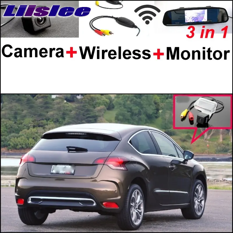 

Liislee 3 in1 Special Rear View Camera + Wireless Receiver + Mirror Monitor Easy Parking System For Citroen DS4 DS 4 2010~2015