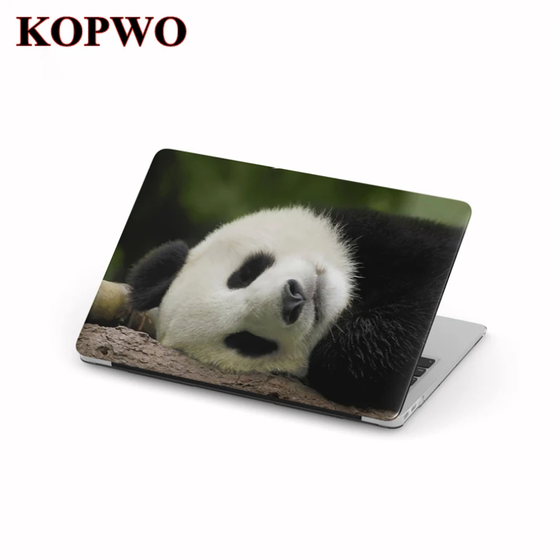 KOPWO панда защитный чехол для ноутбука Apple Macbook Air Pro 11 12 13 15 дюймов Coque Mac Book