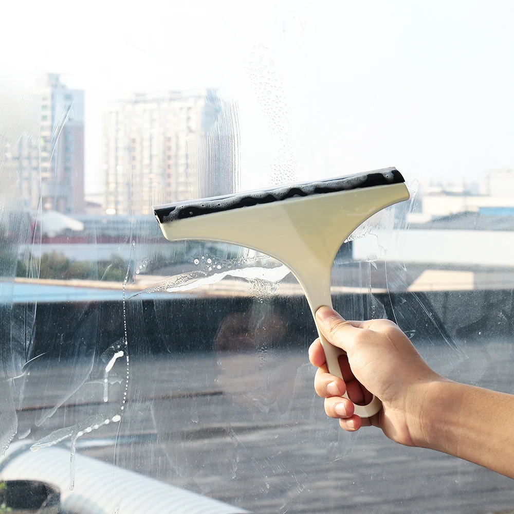 Window Brush Washing Glass Wiper Table Scraper Screen Mirror Tile