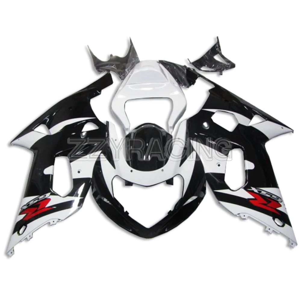 

Injection Fairings Kits for Suzuki GSXR600-750 K1 2000 - 2003 Year Complete ABS Plastic Covers Motorcycle Panels Black White