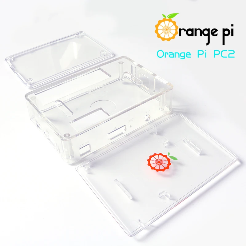 Чехол Orange Pi PC2 + прозрачный чехол из АБС пластика мини компьютер с открытым
