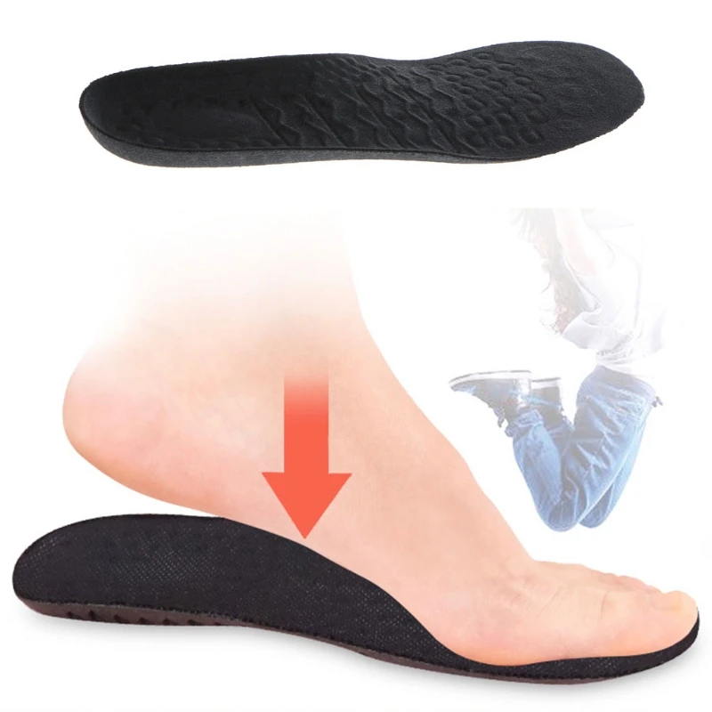 

New Unisex Insole Heel Lift Insert Shoe Pad Cushion Elevator Taller Height Increase
